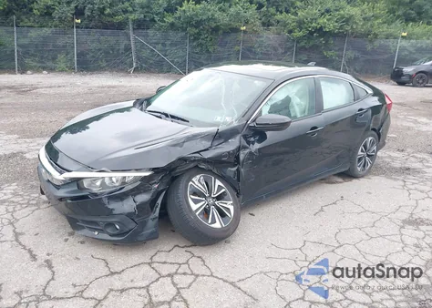 2016 Honda Civic Ex-L из США, поврежденный, VIN 19XFC1F79GE218810